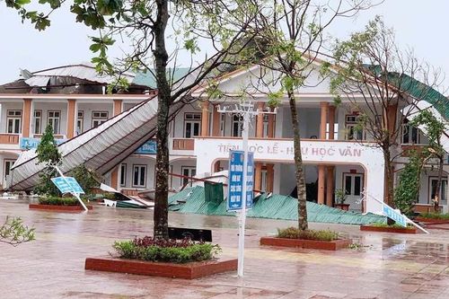Ngành giáo dục Nghệ An thiệt hại gần 300 tỷ đồng do bão số 10