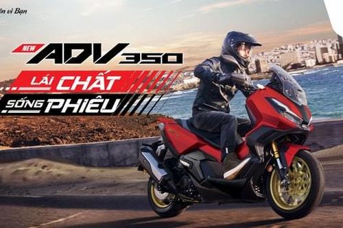 Honda ADV350 lần đầu tiên xuất hiện tại Việt Nam