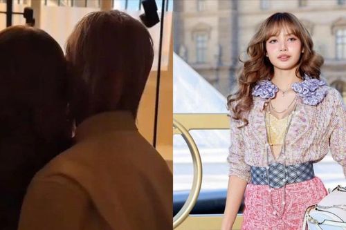 Lisa biến khu check-in LV thành sàn catwalk, tương tác thân mật cùng Felix