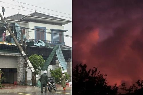 Bầu trời đỏ bầm ở Nghệ An sáng nay là hiện tượng gì, có báo hiệu gì không?