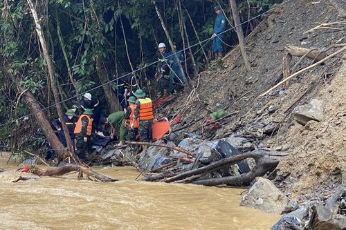 3 người mất tích do lũ quét ở công trường cao tốc Đồng Đăng - Trà Lĩnh, mới tìm thấy một người