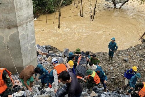Tìm thấy 1 nạn nhân mất tích do lũ quét tại công trường đường cao tốc ở Cao Bằng
