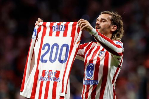 Griezmann tạo cột mốc lịch sử
