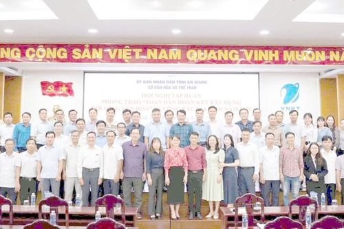 An Giang tập huấn nghiệp vụ xây dựng đời sống văn hóa và gia đình