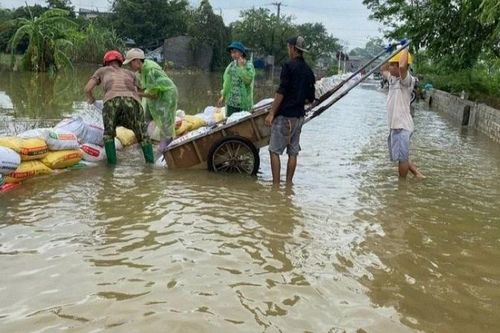 Hà Nội báo động lũ trên nhiều sông