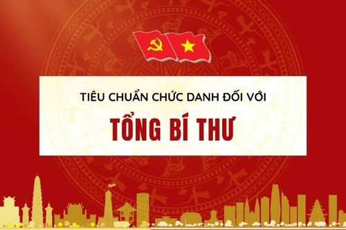 Tiêu chuẩn cụ thể đối với chức danh Tổng Bí thư theo Quy định 365-QĐ/TW