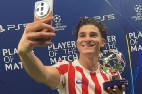 Julian Alvarez tiếp đà thăng hoa, Atletico Madrid đại thắng 5-1