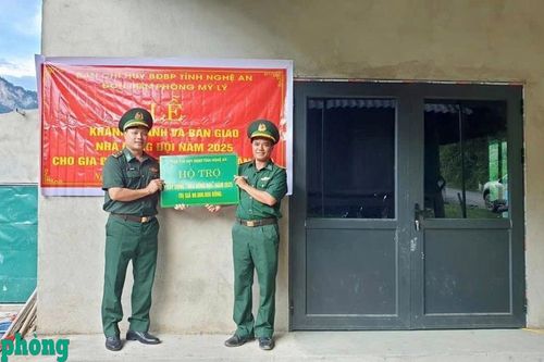 Hạnh phúc trong những ngôi 'Nhà đồng đội'