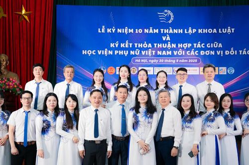 Hành trình 10 năm ghi dấu ấn của Khoa Luật Học viện Phụ nữ Việt Nam