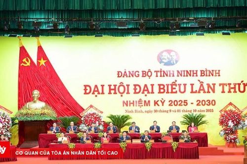 Khai mạc trọng thể Đại hội đại biểu Đảng bộ tỉnh Ninh Bình lần thứ I, nhiệm kỳ 2025-2030