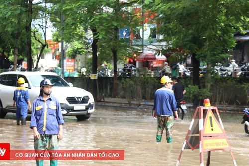 Hà Nội nhanh chóng khắc phục hậu quả mưa ngập