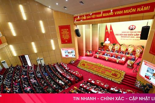 Đại hội đại biểu Đảng bộ Hà Tĩnh tiếp tục tham luận