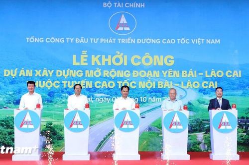 Khởi công dự án mở rộng đoạn cao tốc Yên Bái-Lào Cai, dự kiến hoàn thành năm 2026