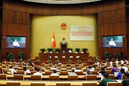 Bế mạc Hội nghị đại biểu Quốc hội hoạt động chuyên trách lần thứ 8