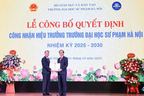 Xây dựng Trường Đại học Sư phạm Hà Nội tương đồng với các đại học trên thế giới