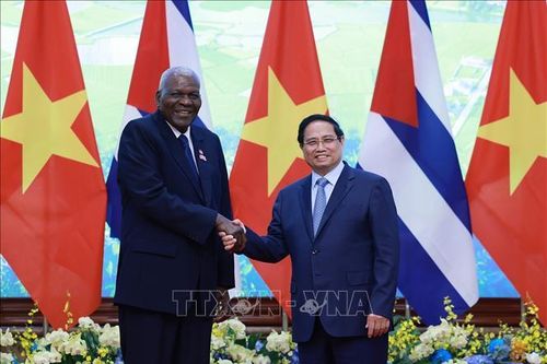 Thủ tướng hội kiến Chủ tịch Quốc hội, Chủ tịch Hội đồng Nhà nước Cuba