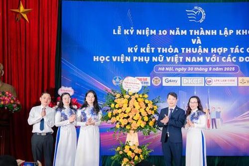 4 yếu tố quyết định sự phát triển Khoa Luật, Học viện Phụ nữ Việt Nam