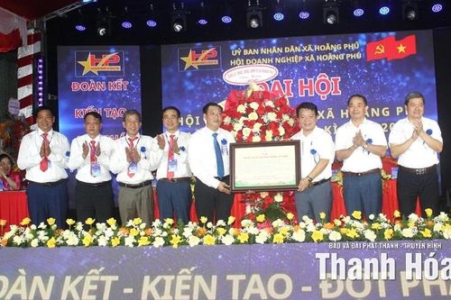 Đại hội Hội Doanh nghiệp xã Hoằng Phú, lần thứ I