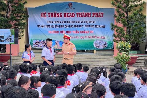 Đưa luật giao thông vào trường học