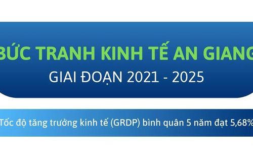 Bức tranh kinh tế An Giang giai đoạn 2020 - 2025