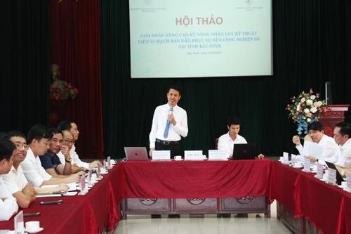 Nâng cao kỹ năng nhân lực kỹ thuật viên vi mạch bán dẫn phục vụ nền công nghiệp số