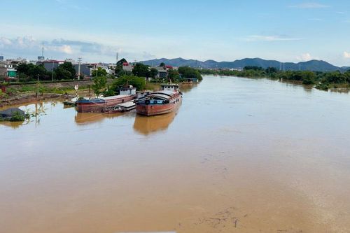 Bắc Ninh: Mực nước sông Thương, sông Cầu dâng cao gây ngập úng nhiều khu vực