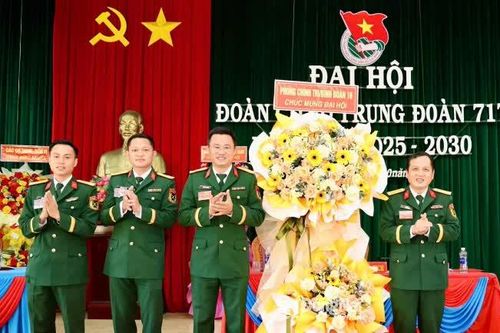 Tuổi trẻ Trung đoàn 717 đoàn kết, kiên định, xung kích, sáng tạo, quyết thắng