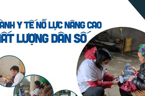 Ngành y tế nỗ lực nâng cao chất lượng dân số
