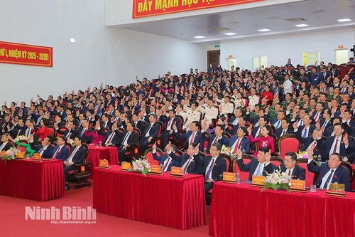 Nghị quyết Đại hội đại biểu Đảng bộ tỉnh Ninh Bình lần thứ I, nhiệm kỳ 2025 - 2030
