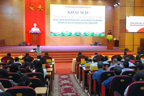 Khai mạc Tuần lễ hưởng ứng học tập suốt đời năm 2025