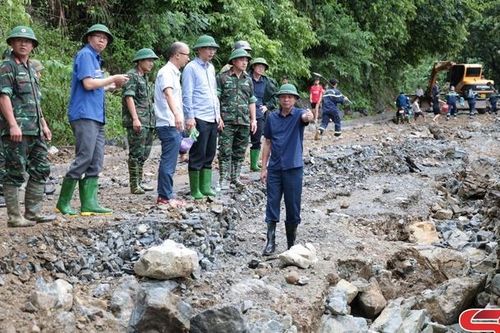 Mường Bang khẩn trương khắc phục hậu quả mưa lũ