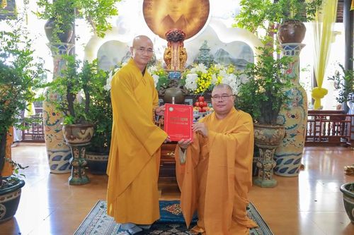 Bổ nhiệm Đại đức Thích Bửu Đăng đảm nhận trụ trì chùa Long Vân (P.Bình Thạnh, TP.HCM)