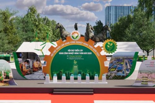 250 gian hàng tham gia hội chợ triển lãm hàng công nghiệp nông thôn năm 2025