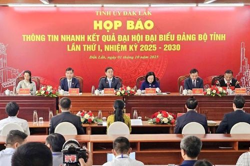 Đắk Lắk: Khẩn trương triển khai Nghị quyết Đại hội Đảng bộ tỉnh lần thứ I