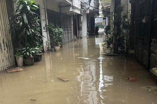 Nhà vỏn vẹn 30m2 ở những khu vực ngõ hẹp, ngập úng vẫn được môi giới rao giá hơn 200 triệu đồng/m2