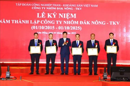 Công ty Nhôm Đắk Nông – TKV kỷ niệm 10 năm thành lập