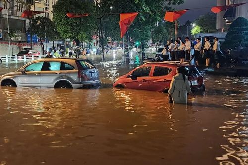 82 điểm tại Hà Nội bị ngập úng