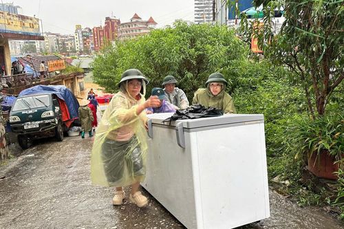 Phường Nùng Trí Cao căng mình khắc phục mưa lũ