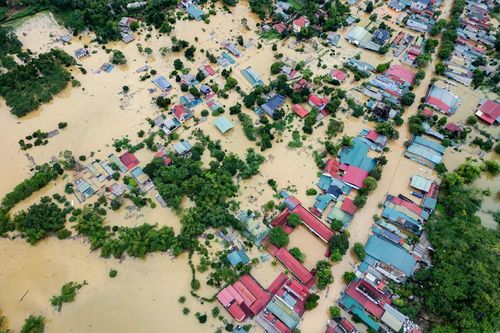 Tuyên Quang mênh mông nước lũ, nghìn ngôi nhà ngập đến tận nóc