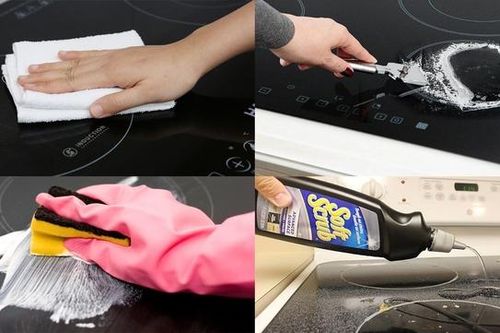 Dụng cụ nhà bếp vệ sinh bếp từ cực hiệu quả ai cũng nên biết