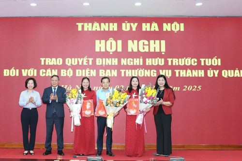 Công bố Quyết định của Thành ủy Hà Nội về công tác cán bộ tại Mặt trận thành phố