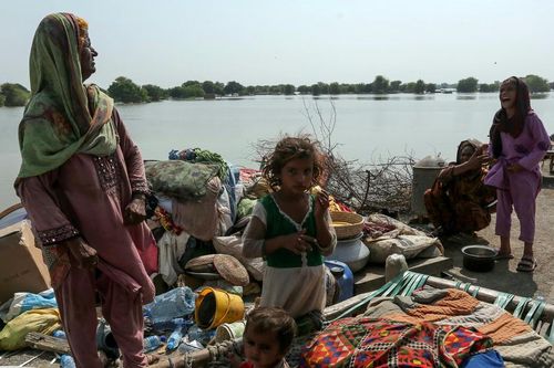 Người Pakistan bị đeo bám bởi lũ lụt và dịch bệnh