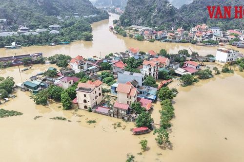 Ninh Bình: Nước lũ dâng cao, cảnh báo ngập lụt trên 27 xã, phường