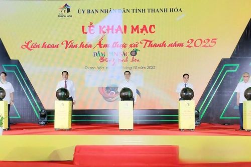 Liên hoan Văn hóa Ẩm thực xứ Thanh 2025: Đậm bản sắc, bừng tinh hoa
