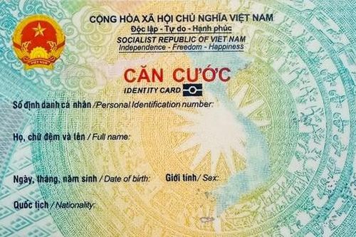 Cấp đổi thẻ căn cước cho công dân do thay đổi địa giới hành chính