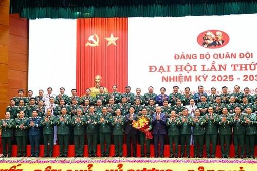 BẾ MẠC ĐẠI HỘI ĐẠI BIỂU ĐẢNG BỘ QUÂN ĐỘI LẦN THỨ XII