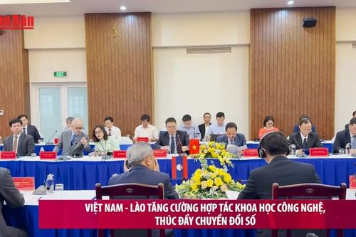 Việt Nam – Lào tăng cường hợp tác khoa học công nghệ, thúc đẩy chuyển đổi số