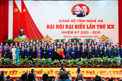 Đại hội Đảng bộ tỉnh Nghệ An: Đồng chí Nguyễn Đức Trung giữ chức Bí thư Tỉnh ủy nhiệm kỳ 2025 - 2030