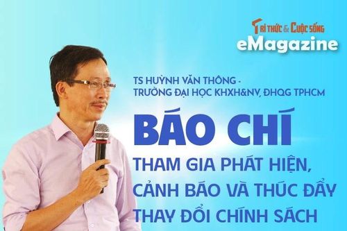 Báo chí tham gia phát hiện, cảnh báo và thúc đẩy thay đổi chính sách