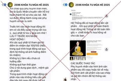 Người phụ nữ mất gần 200 triệu đồng vì đăng ký 'khóa tu' trên mạng